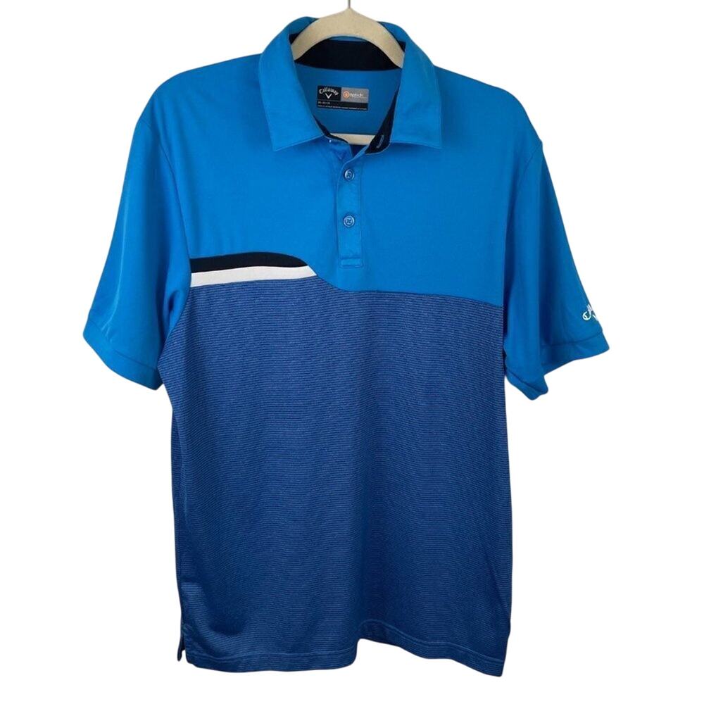 Callaway Opti-Dri Stripe Polo Size Medium